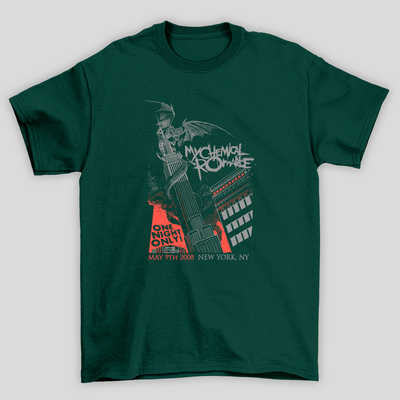 Camiseta Básica My Chemical Romance One Night Only
