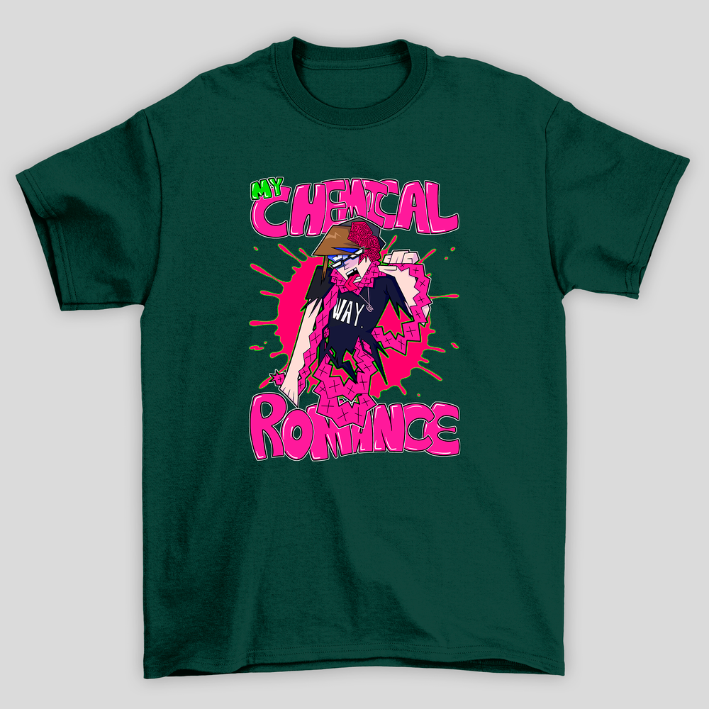Camiseta Básica My Chemical Romance The Black Parade