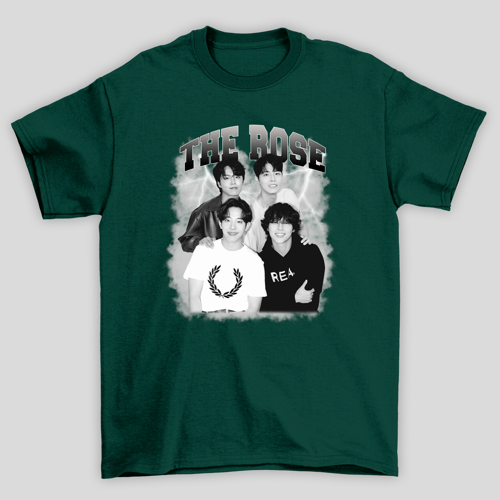 Camiseta Básica The Rose B&W