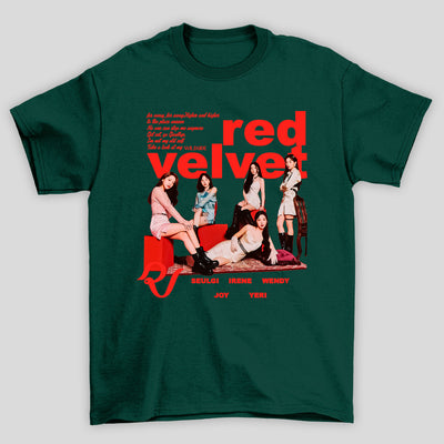 Camiseta Básica Red Velvet Graphic