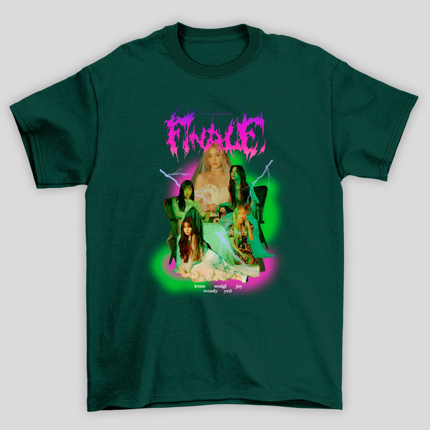Camiseta Básica Red Velvet Finale