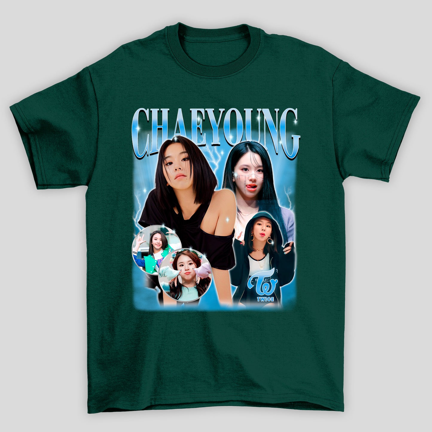 Camiseta Básica Twice Chaeyoung Graphic