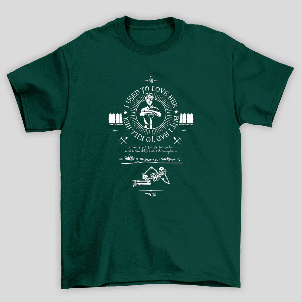 Camiseta Básica Guns N' Roses I Used To Love Her