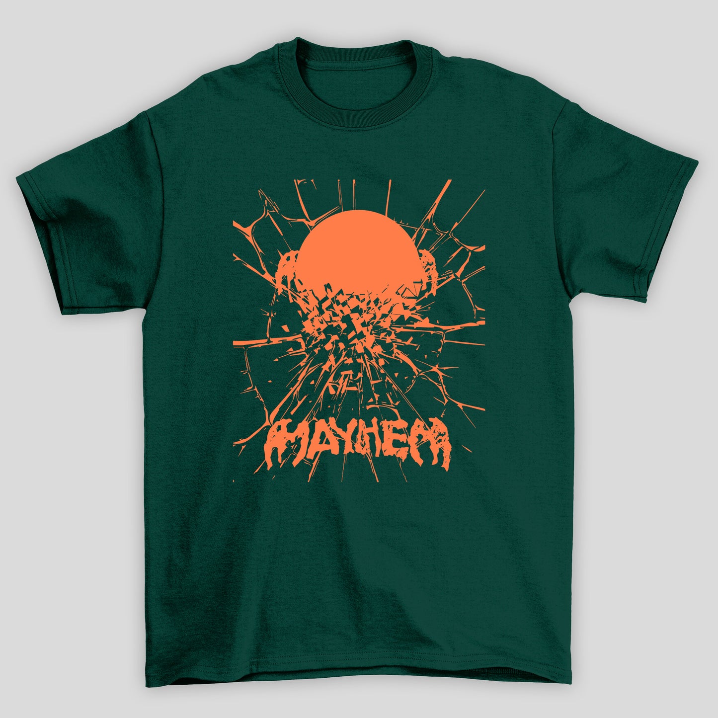 Camiseta Básica Lady Gaga Mayhem Rachadura