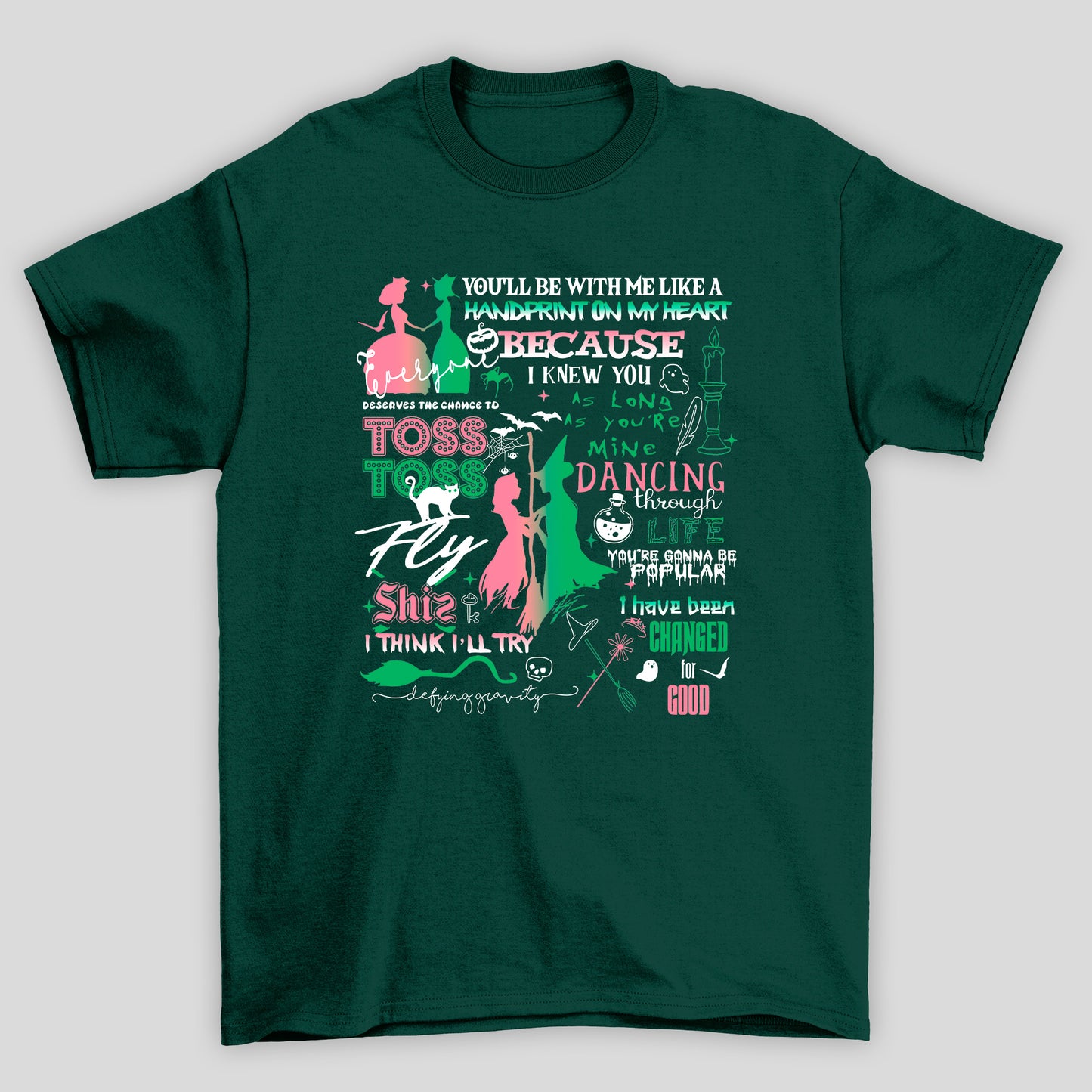 Camiseta Básica Wicked Letters
