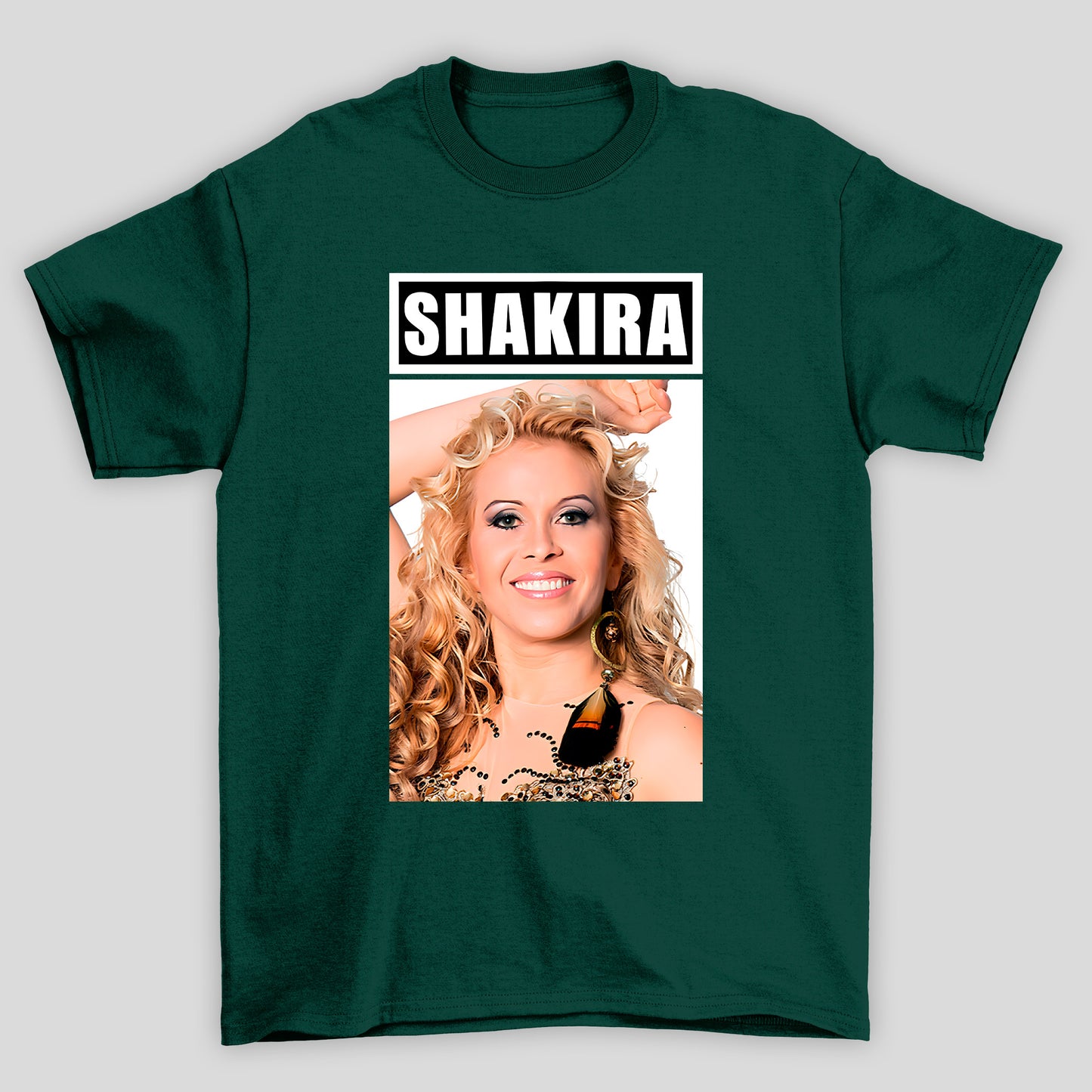 Camiseta Básica Shakira Meme
