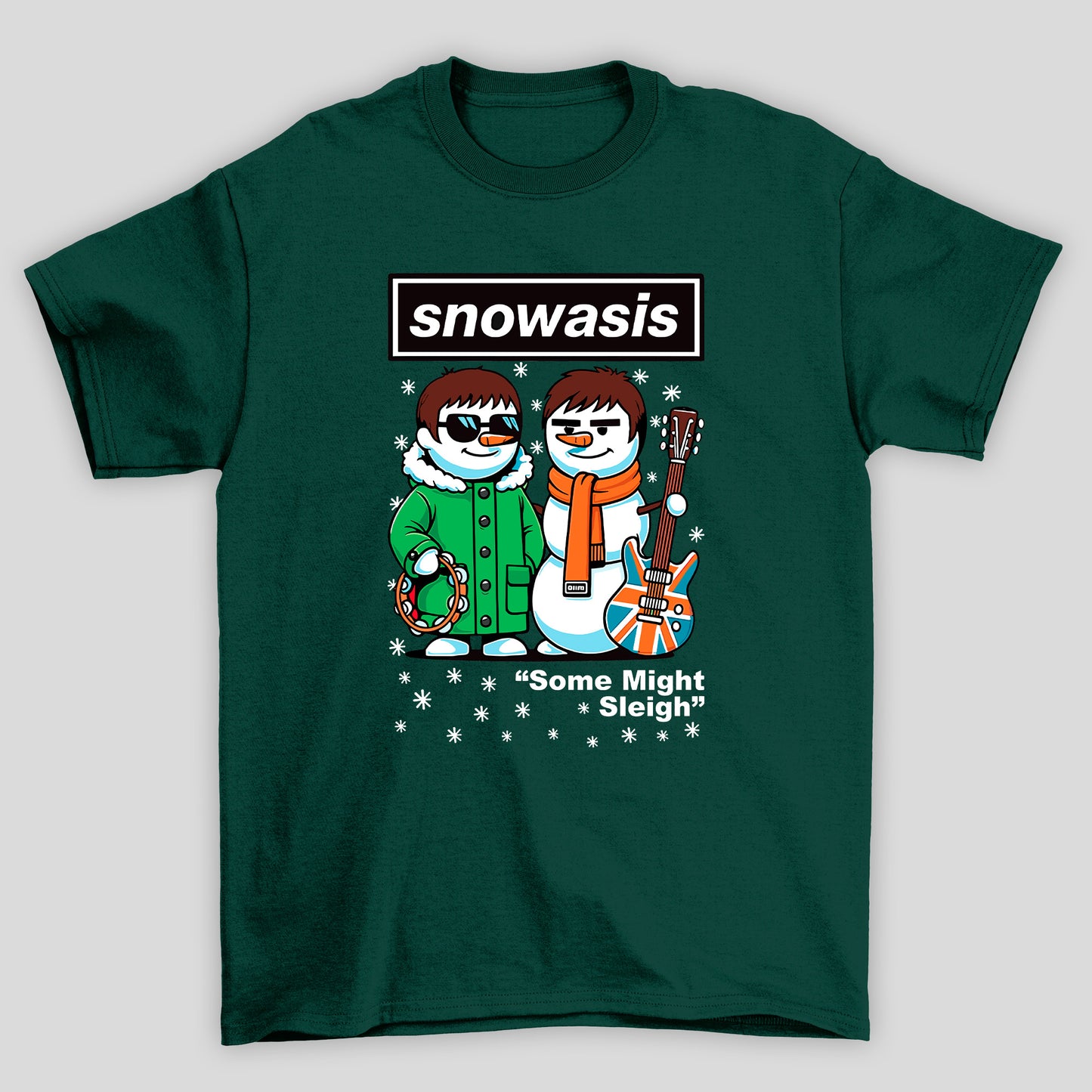 Camiseta Básica Christmas Oasis Snowasis