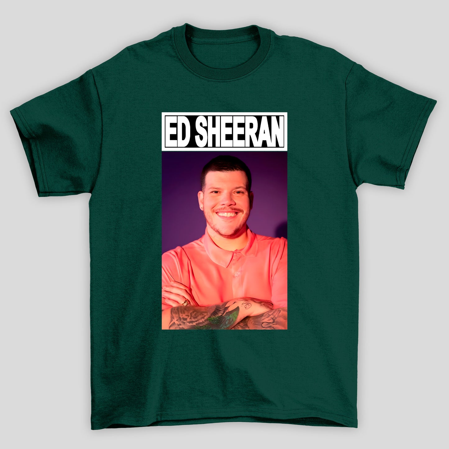 Camiseta Básica Ed Sheeran Meme