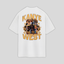 Camiseta Oversized Kanye West Dropout Rapper- branco