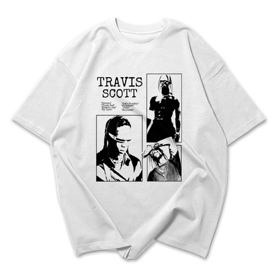 Camiseta Oversized Travis Scott Style