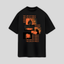 Camiseta Oversized Kanye West The Life Of Pablo- preto