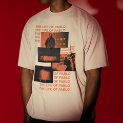 Camiseta Oversized Kanye West The Life Of Pablo