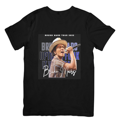 Camiseta Básica Bruno Mars Tour