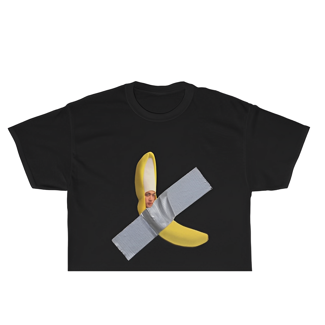 Camiseta Cropped BTS Banana Jin Funny
