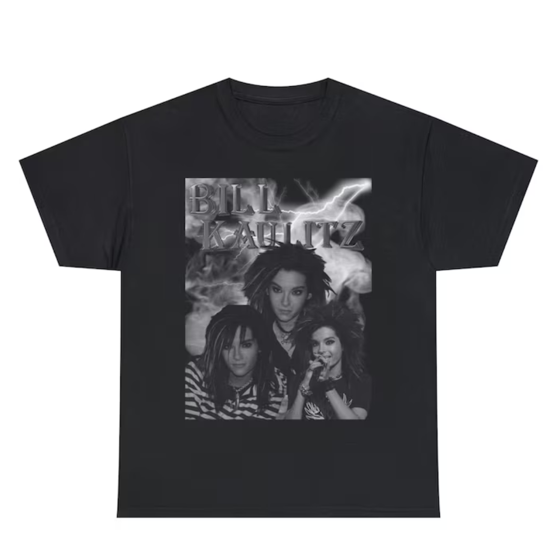 Camiseta Básica Tokio Hotel Bill Kaulitz