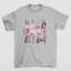 Camiseta Básica Merch Graphic Blackpink-CINZA