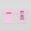 Camiseta Básica Álbum 1 Blackpink-ROSA BEBE