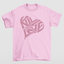 Camiseta Básica Heart Blackpink