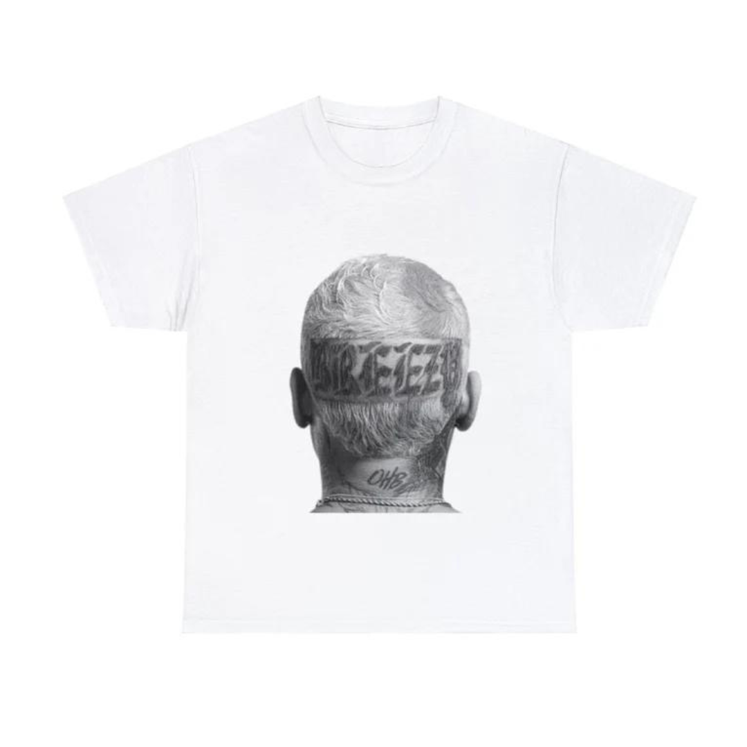 Camiseta Básica Chris Brown Breezy Album