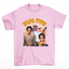 Camiseta Básica Bruno Mars 2024 Show- rosa bebe