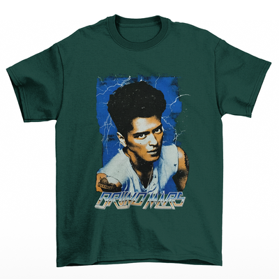 Camiseta Básica Bruno Mars Vintage