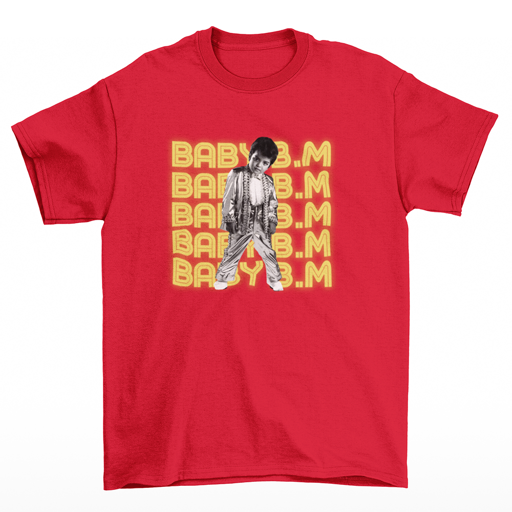 Camiseta Básica Bruno Mars Baby B.M