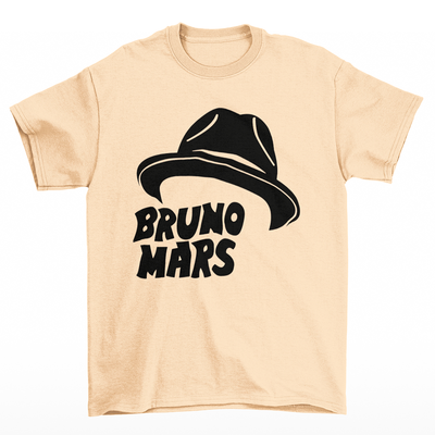 Camiseta Básica Chapéu Bruno Mars