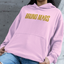 Moletom Canguru Bruno Mars Logo - Rosa Bebê