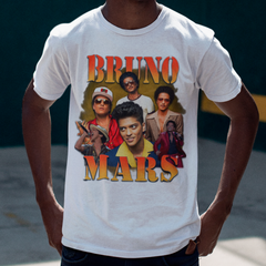 Camiseta Básica Bruno Mars Aesthetic