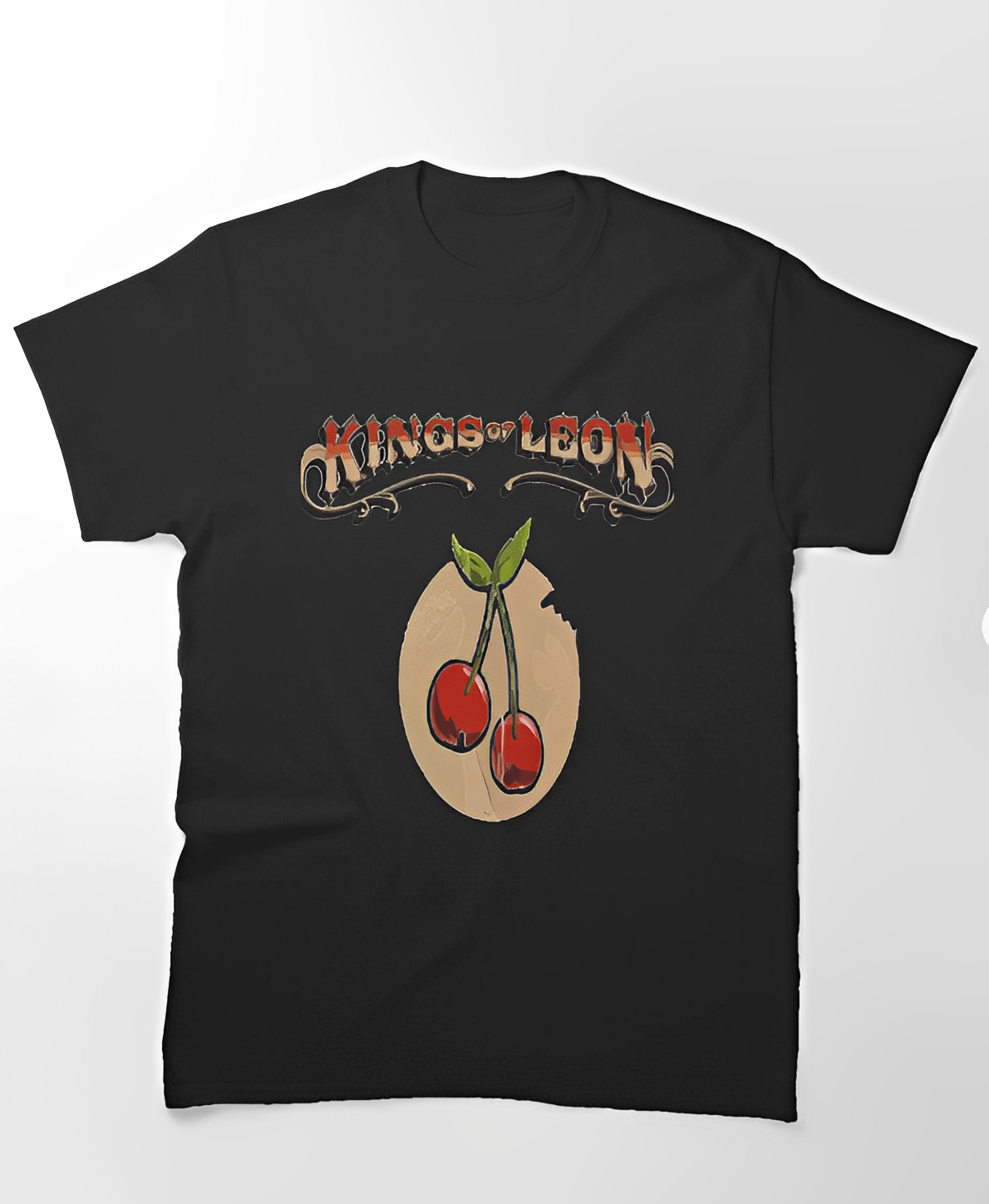 Camiseta Básica Kings Of Leon Cherry