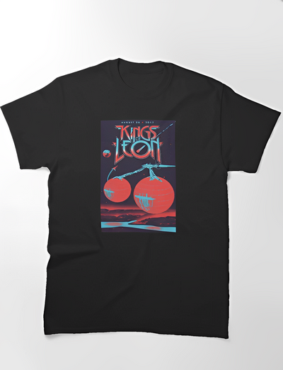 Camiseta Básica Kings Of Leon Cherry Graphic