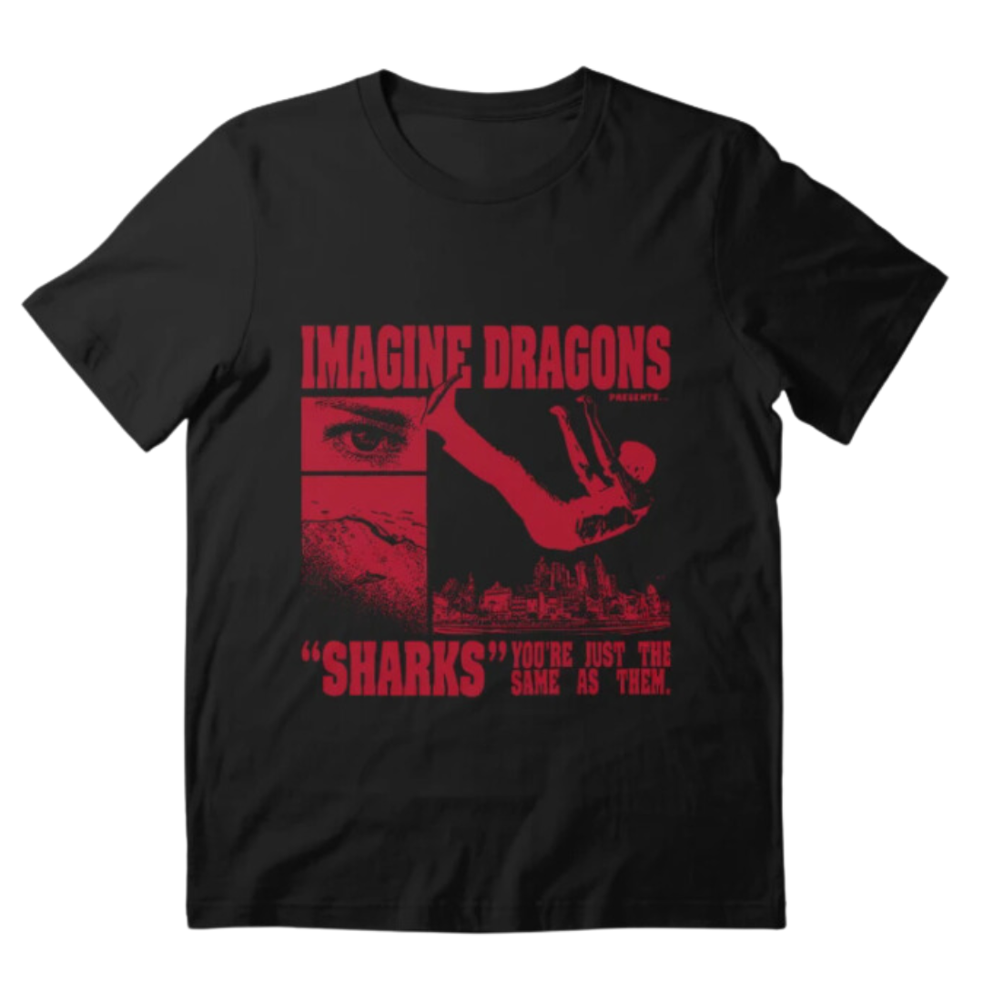 Camiseta Básica Imagine Dragons You're Just The Same As Them