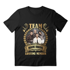 Camiseta Básica Imagine Dragons Lifetime Member