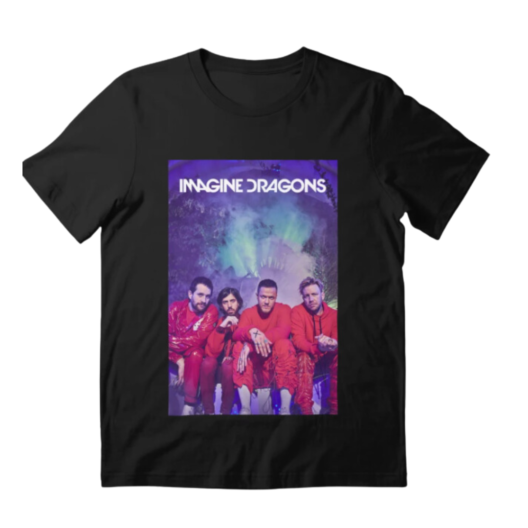 Camiseta Básica Imagine Dragons Show