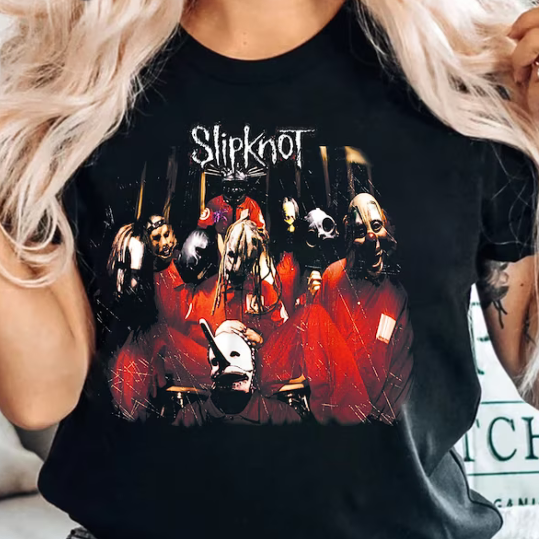 Camiseta Básica Slipknot 2001