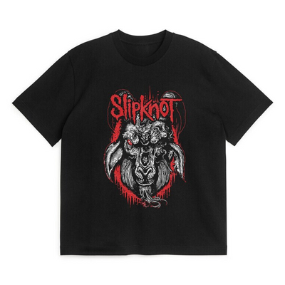 Camiseta Básica Slipknot Rock