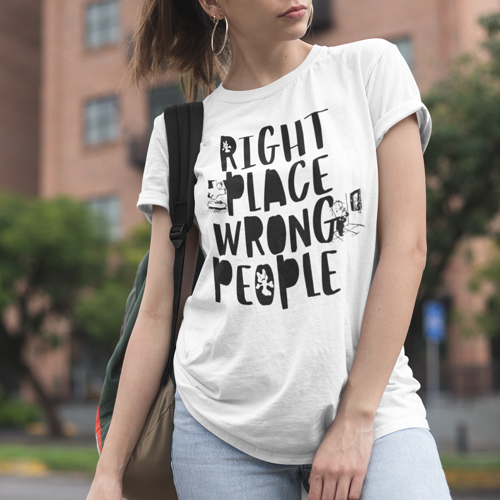 Camiseta Básica BTS Music RM- branco