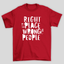 Camiseta Básica BTS Music RM- vermelho