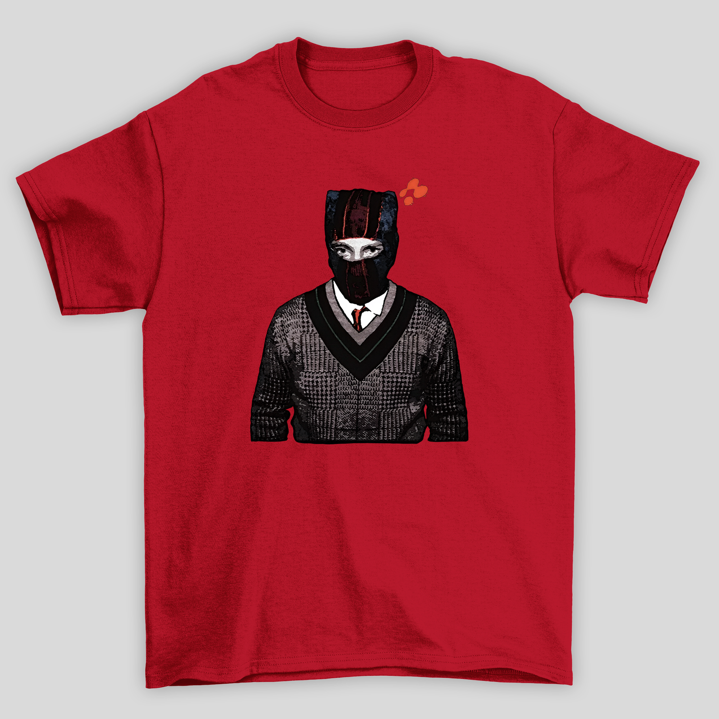 Camiseta Básica Twenty One Pilots Music- vermelho