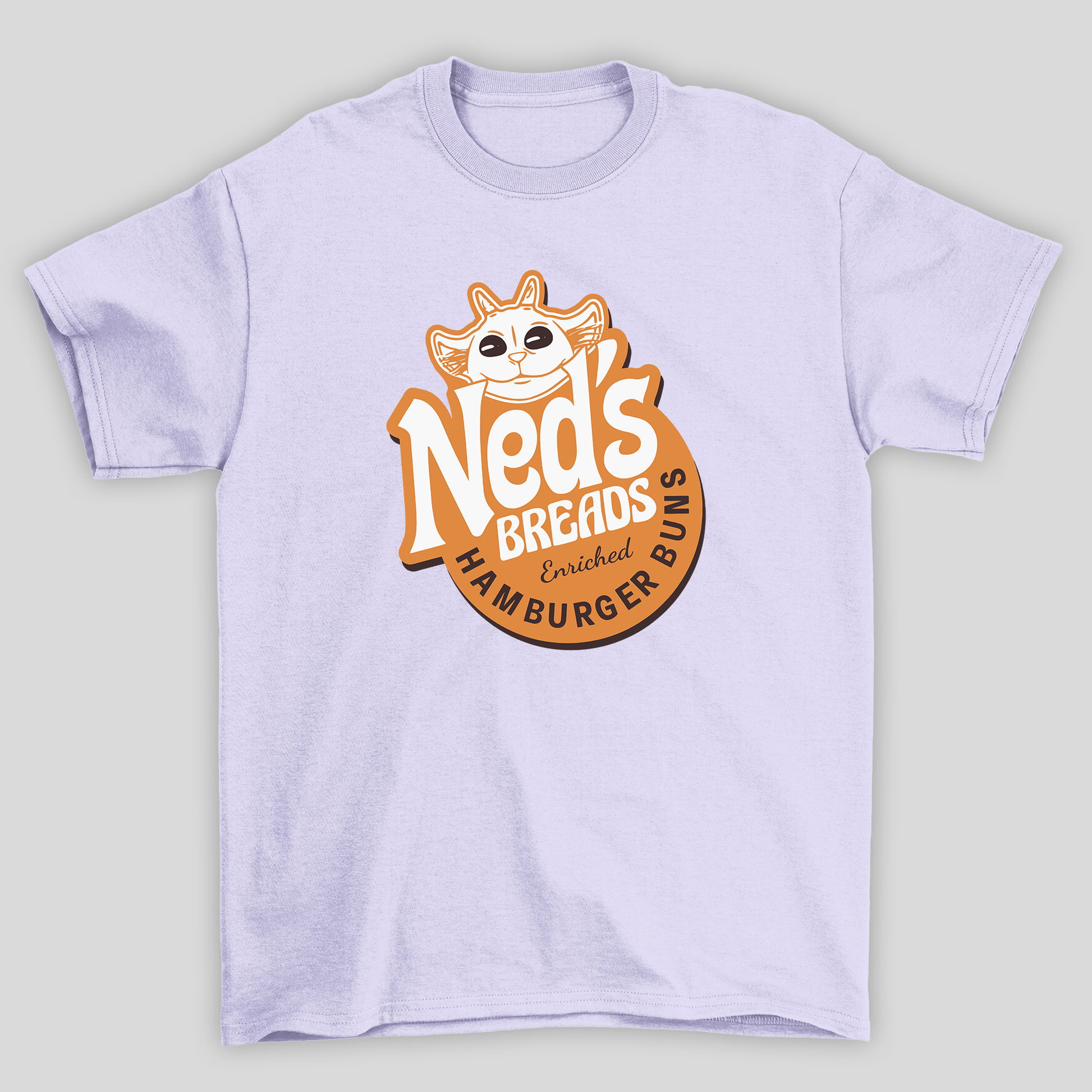 Camiseta Básica Twenty One Pilots Ned's Breads- lilás