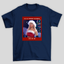 Camiseta Básica Ariana Grande Christmas - AZUL-MARINHO