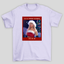 Camiseta Básica Ariana Grande Christmas - LILÁS