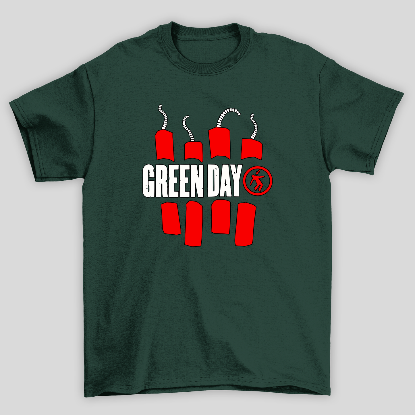 Camiseta Básica Green Day Banda American Idiot