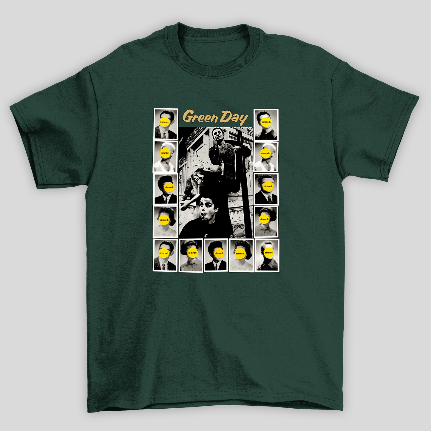 Camiseta Básica Green Day Retro