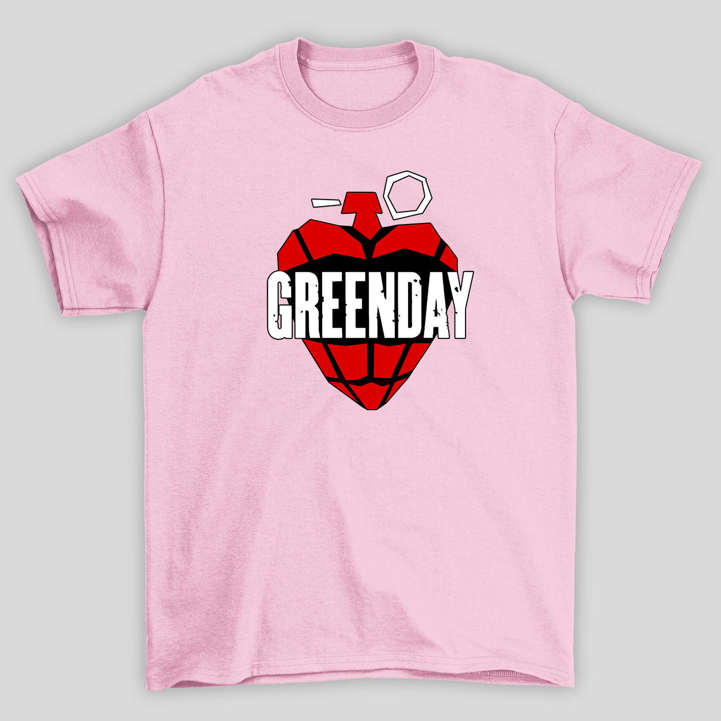 Camiseta Básica Green Day Rock