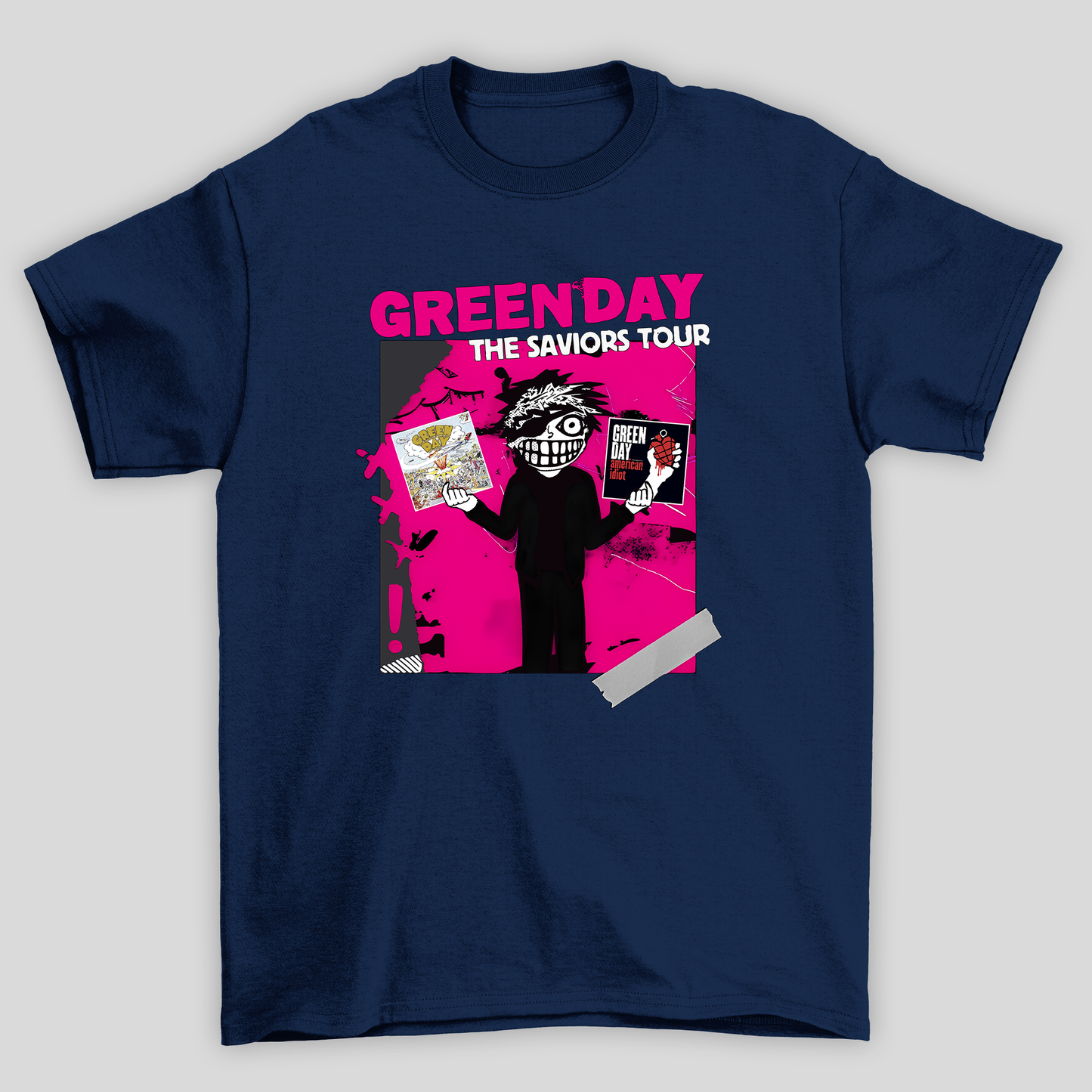 Camiseta Básica Green Day The Saviors Tour