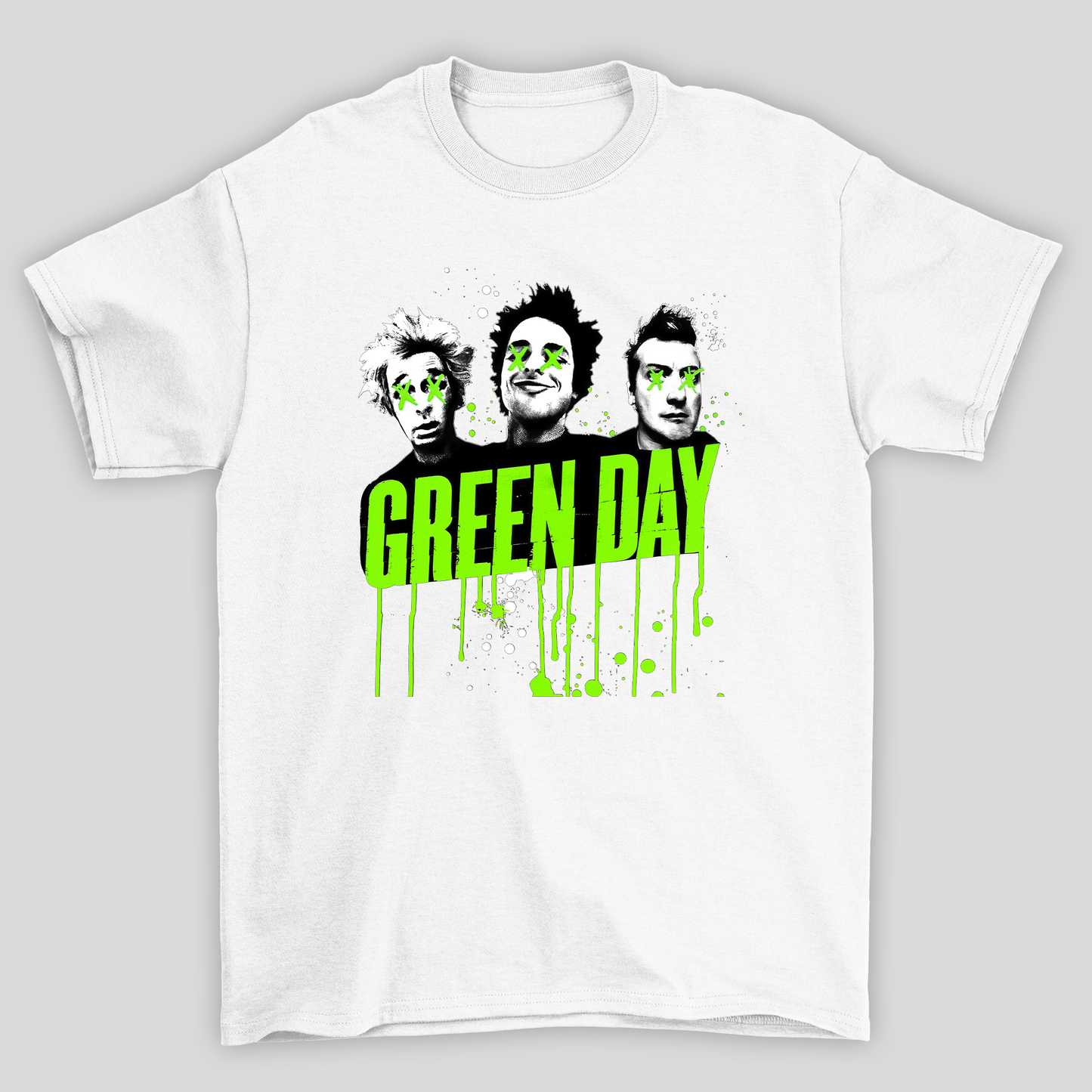 Camiseta Básica Green Day Vintage Design