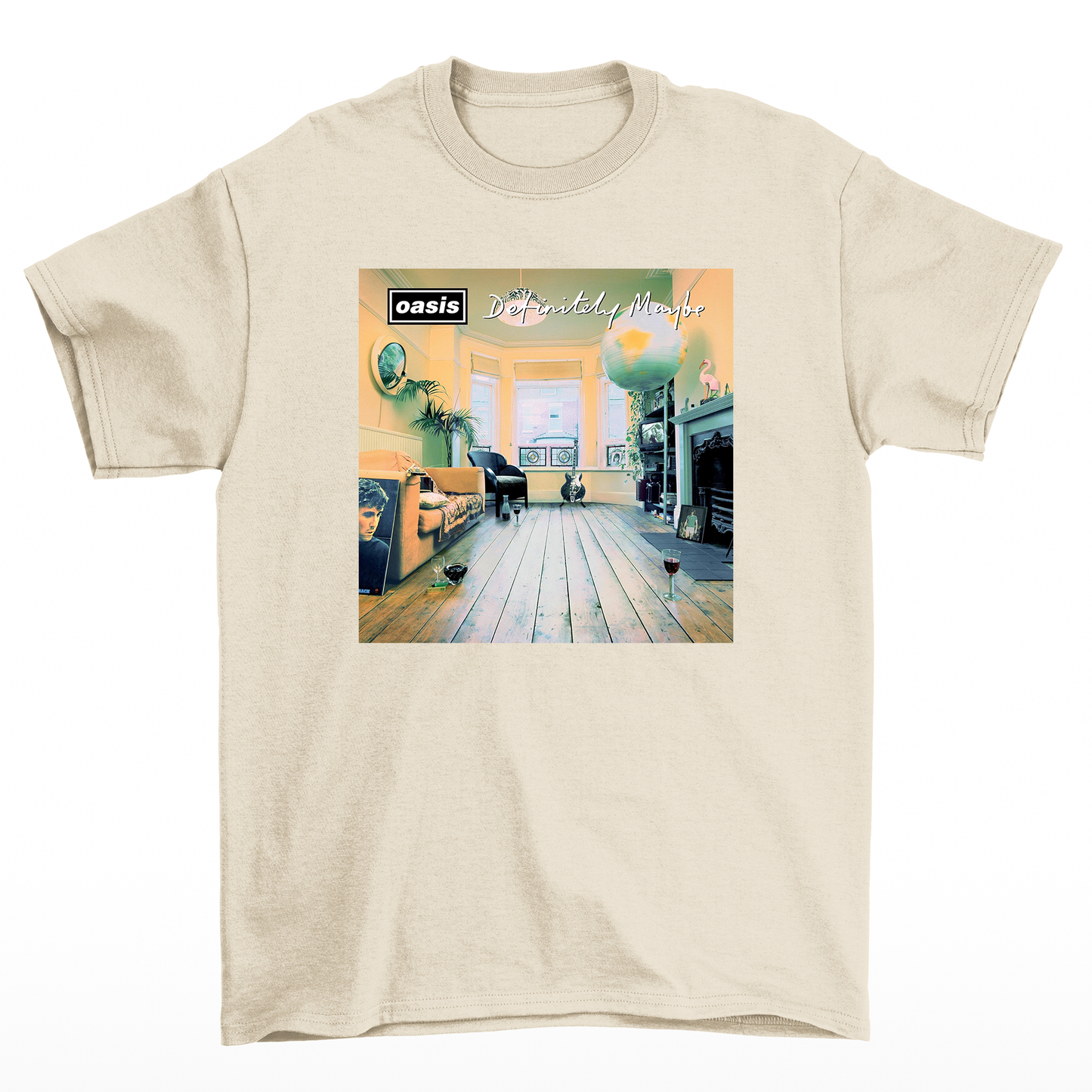 Camiseta Básica Definitely Maybe Oasis