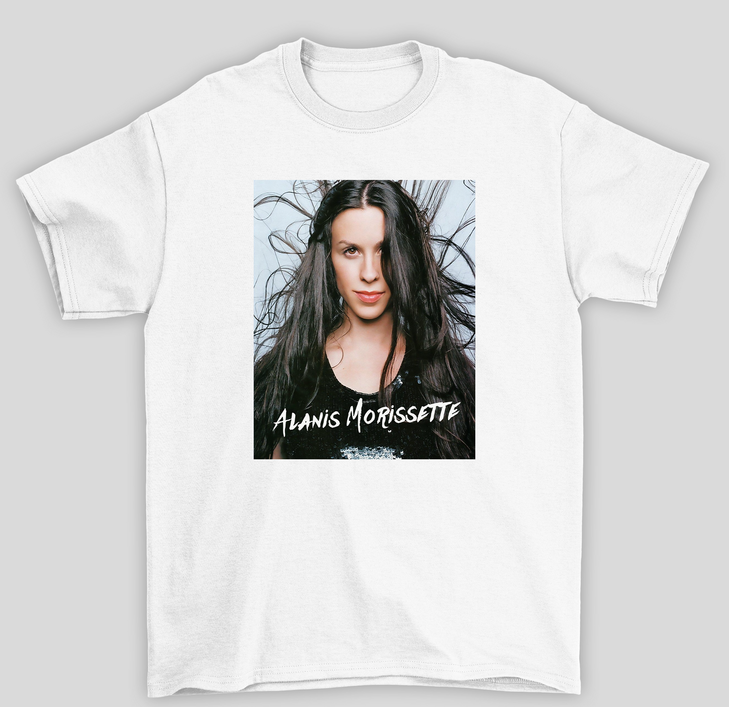 Camiseta Básica Alanis Morissette Photo