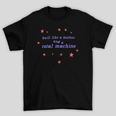 Camiseta Básica Olivia Rodrigo Total Machine- PRETO